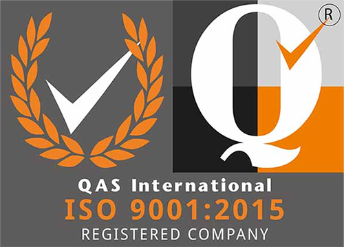 ISO 9001-2015 QAS International logo